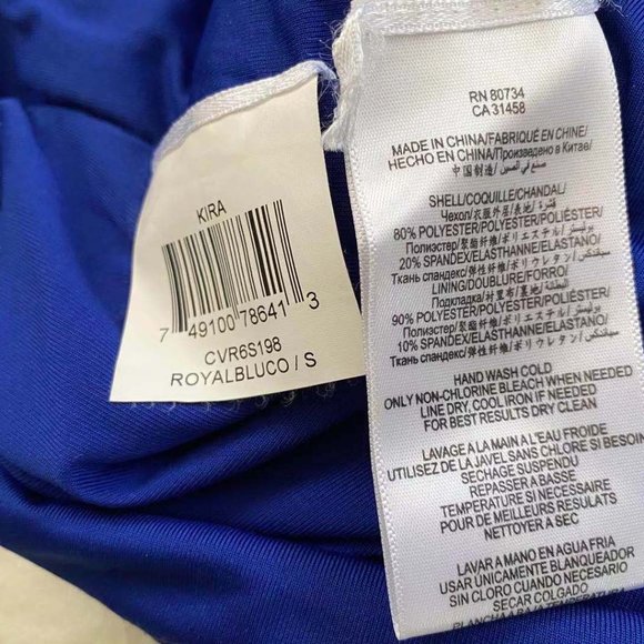 BCBGMAXAZRIA One Shoulder Kira Dress Size Small - Picture 6 of 6